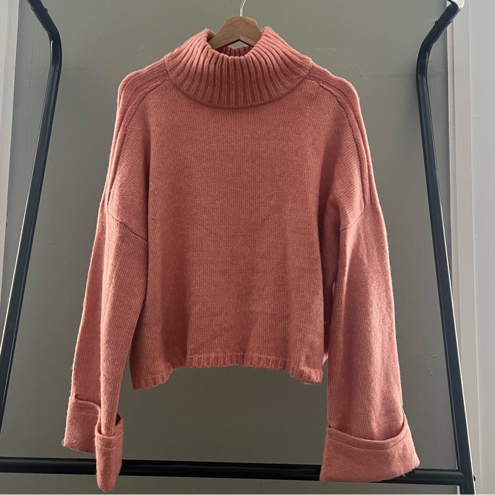 ASOS Design Boxy Cuff Sleeve Sweater